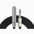 Kırlın AP-256PR/BK 3 Metre boyunda TRS Stereo- Dişi Stereo Uzatma Kablosu