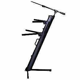 Ultimate Support AX-48 Pro Plus Apex Column Keyboard Stand w/ Mic Boom
