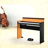 Korg LP38073-OB -73 Tuş Digital Turuncu-Siyah Piyano