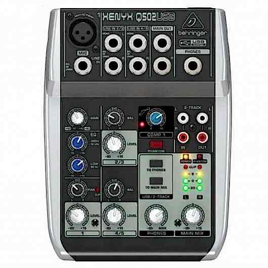Behringer Xenyx Q502 USB Mixer