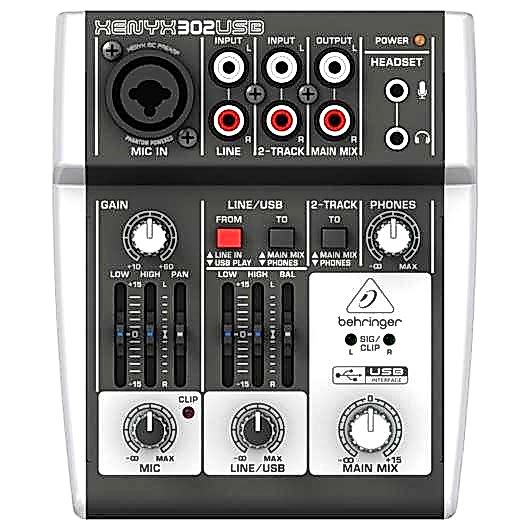 Behringer Xenyx 302 USB Mixer