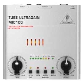 Behringer MIC100 Tube Ultragain Preamplifier
