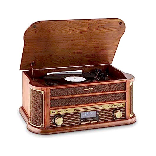 Lenco TDC-2500 Taşınabilir Radyo, CD ve Plak Çalar
