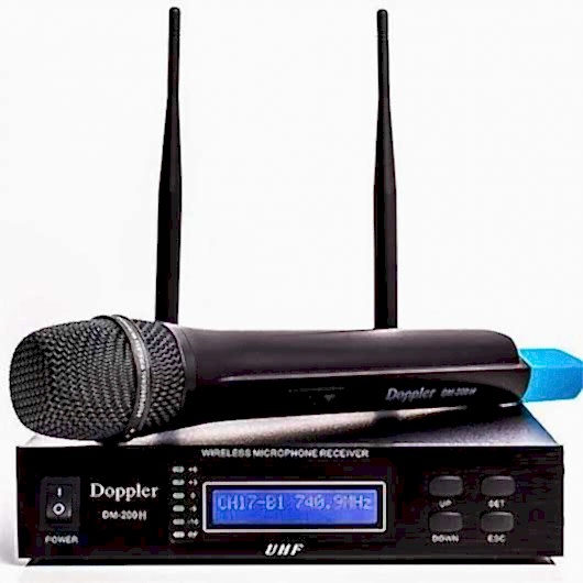 Doppler DM200H Telsiz Mikrofon Seti