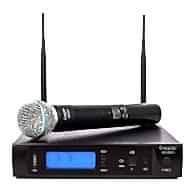 Doppler DM500H Çift Anten Telsiz El Mikrofonu