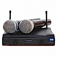 Doppler DM-152H Çift El Telsiz Mikrofon