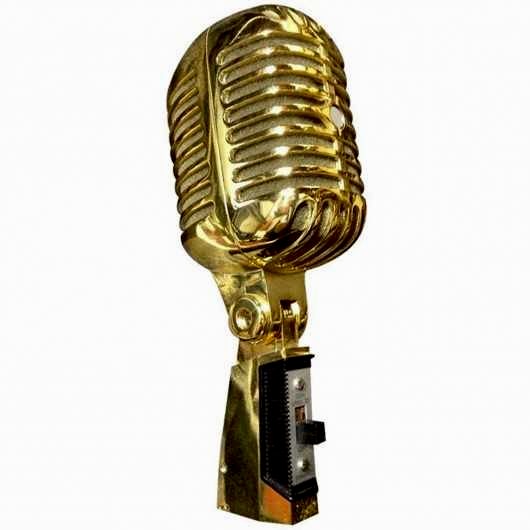 Doppler RT65 Altın Kaplama Nostalji Mikrofon