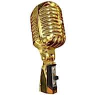 Doppler RT65 Altın Kaplama Nostalji Mikrofon