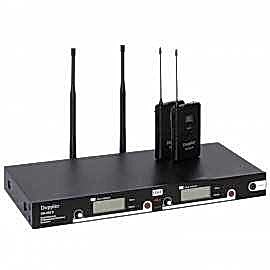 Doppler DM552B Çift Yaka Telsiz Mikrofon