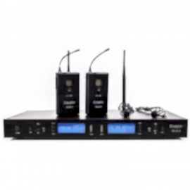 Doppler DM502B Çift Yaka Telsiz Mikrofon