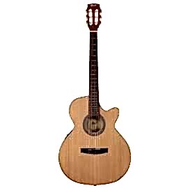Cort CEC1 OP Elektro Klasik Gitar