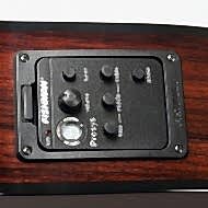 Cort CEC7 NAT Elektro Klasik Gitar