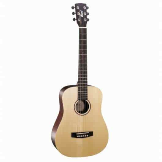 Cort EARTH MINI F-ADIRONDACK OP Elektro Akustik Seyahat Gitarı
