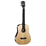 Cort EARTH MINI F-ADIRONDACK OP Elektro Akustik Seyahat Gitarı