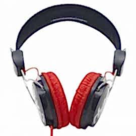 WeSC Conga Lacivert-Kırmızı Hi-Fi Kulaklık