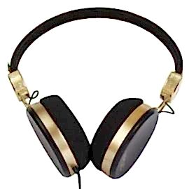 WeSC Banjo Golden Black Hi-Fi Kulaklık