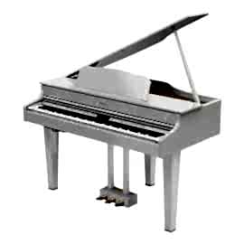 Roland GP607-PW Dijital Kuyruklu Piyano