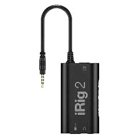IK Multimedia iRig 2 Elektro ve Bass gitar ses arabirimi (iOS)