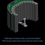 Alctron PF-66 Studio Mikrofon Yalıtım Paneli