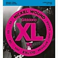 Daddario Exl170 Bas Gitar Seti 4 Tel 45-100 Long Scale Nickel