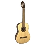 Valencia VC304 Klasik Gitar Tam Boy Naturel mat renk sıtka ağacı kapak 4/4