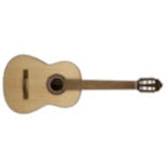 Valencia VC304 Klasik Gitar Tam Boy Naturel mat renk sıtka ağacı kapak 4/4