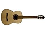Valencia VC304 Klasik Gitar Tam Boy Naturel mat renk sıtka ağacı kapak 4/4