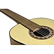 Valencia VC304 Klasik Gitar Tam Boy Naturel mat renk sıtka ağacı kapak 4/4