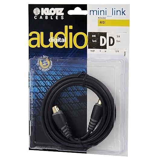 Klotz MID-030 MIDI Kablo 3 METRE