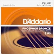 Daddario EJ15 Akustik Gitar Teli Takım Set