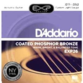 Daddario EXP26 Akustik Gitar Teli Takım Set