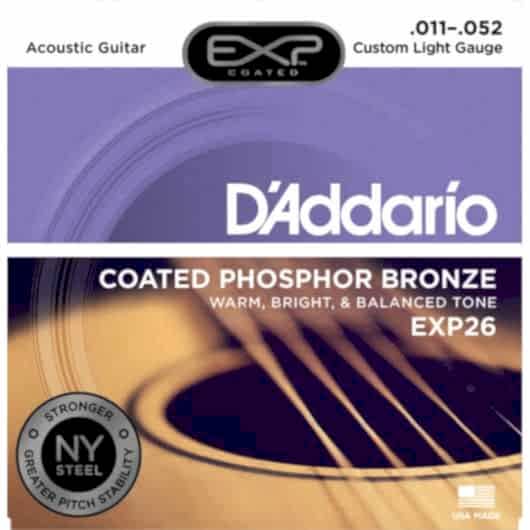 Daddario EXP26 Akustik Gitar Teli Takım Set