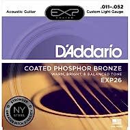 Daddario EXP26 Akustik Gitar Teli Takım Set