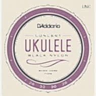 Daddario EJ53C Ukulele Takım Tel Concert Black Nylon