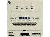 D'Addario EJ62 80/20 Bronze Mandolin Strings, Light Takım Tel - Mandolin Teli 10-34