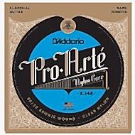 D'Addario EJ48 80/20 Bronze Pro-Arté Nylon, Hard Tension Takım Tel - Klasik Gitar Teli