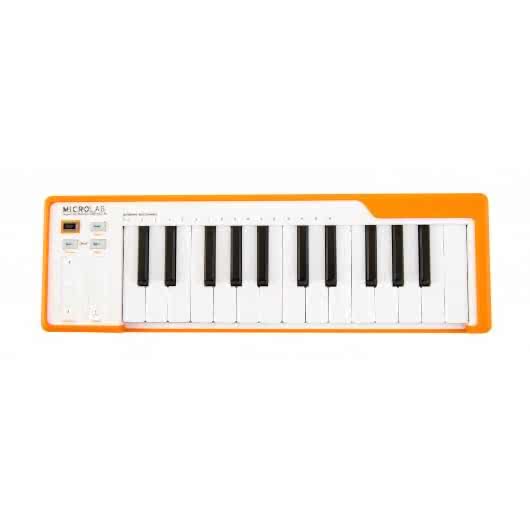 ARTURIA MicroLab - Turuncu 25 Tuş SlimKey Micro keyboard + Yazılım Paketi