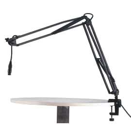 K&M Masaüstü Mikrofon Stand - Kollu (23850-311-55)