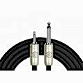 Kirlin AP-262PRL/BK 3 Metre 3,5 Trs - 1/4 Mono Kablo