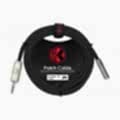 Kirlin AP-469PRL/BK 3,5 mm TRS giriş- 3,5 TRS mini stereo jak uzatma kablosu 2 Metre