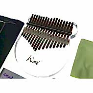 Puka S1 17 Tuşlu Saydam Cam Görünümlü Soft Keysli Kalimba