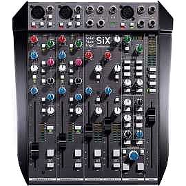 SSL SİX 6 Kanal Süper Analog Mini Mixer (ses kartı)