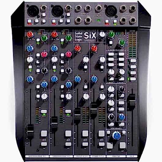 SSL SİX 6 Kanal Süper Analog Mini Mixer (ses kartı)