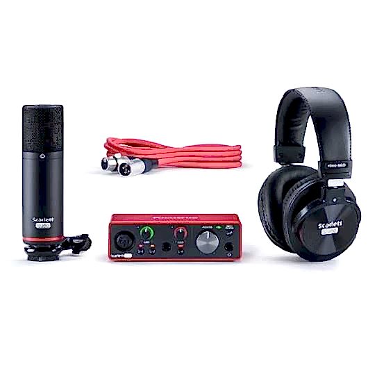 Focusrite Scarlett Solo Studio Gen 3 Kayıt Paketi
