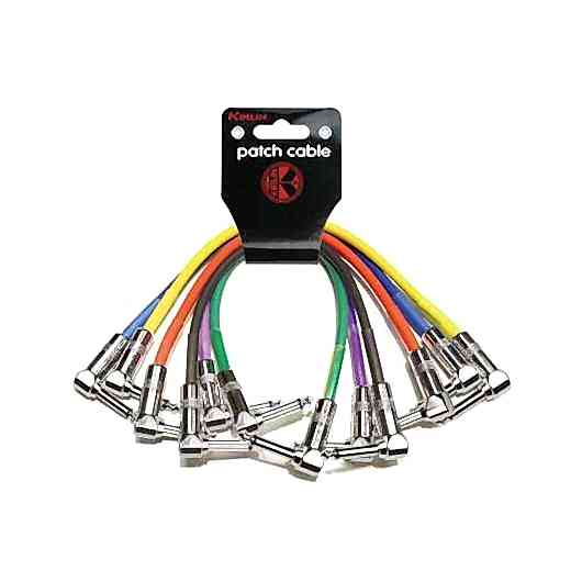 KIRLIN IPV6-243 30 Santim 6'lı Pedal Ara Kablosu