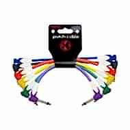 KIRLIN LG6-243 /6 Lightgear Cable 15 santim Pedal Ara Kablosu 15cm - 6'lı Set