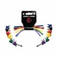 KIRLIN LG6-243 /6 Lightgear Cable 15 santim Pedal Ara Kablosu 15cm - 6'lı Set