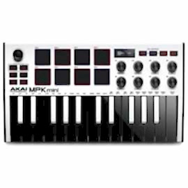 AKAI MPKMINI 3 White (Beyaz) 25 Tuş Midi Klavye Kontroller