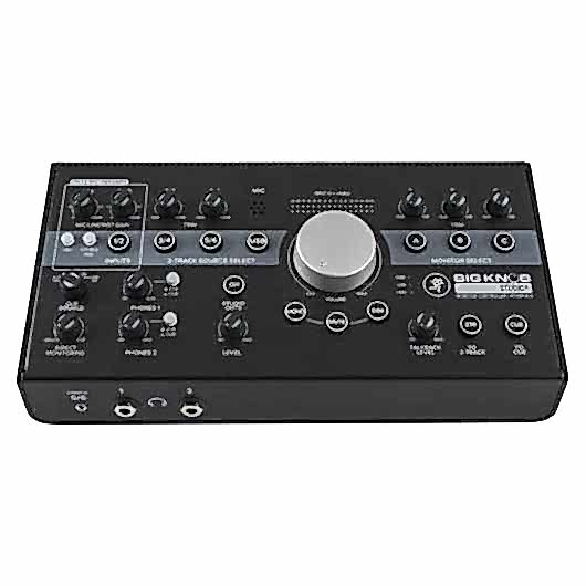 Mackie Big Knob Studio+ 4 Giriş 3 Çıkış Ses Kartı ve Monitör Kontrol Ünitesi
