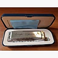 Cremonia HM10C Pompalı Chromatic Harmonica 10 Delikli Lexington
